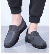 Atmungsaktive Canvas-Schuhe aus altem Peking-Stoff für Herren